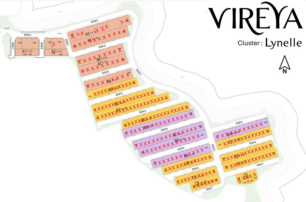 vireya bsd siteplan